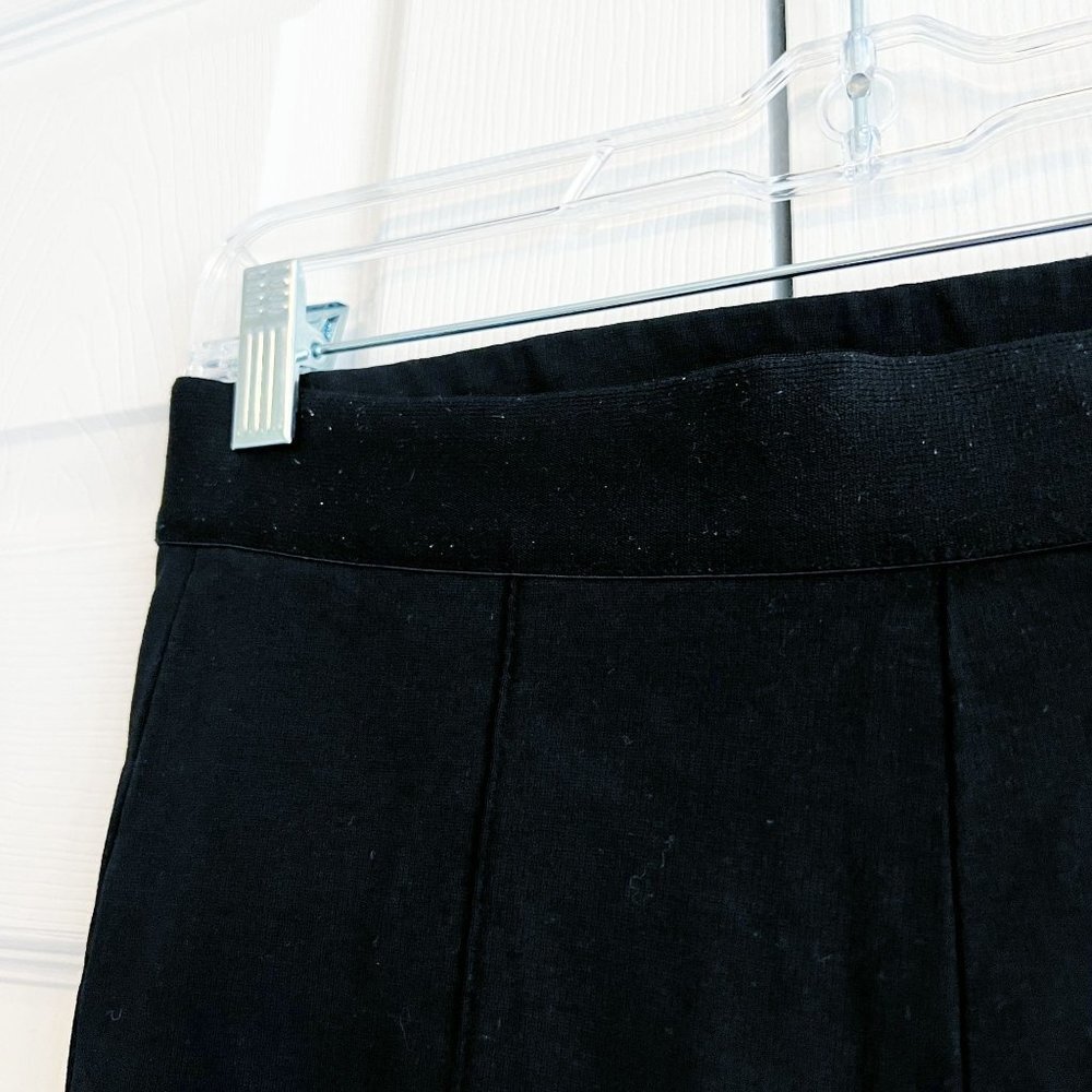 Everlane Solid Black Side Zip Stretch Skinny Pant… - image 4